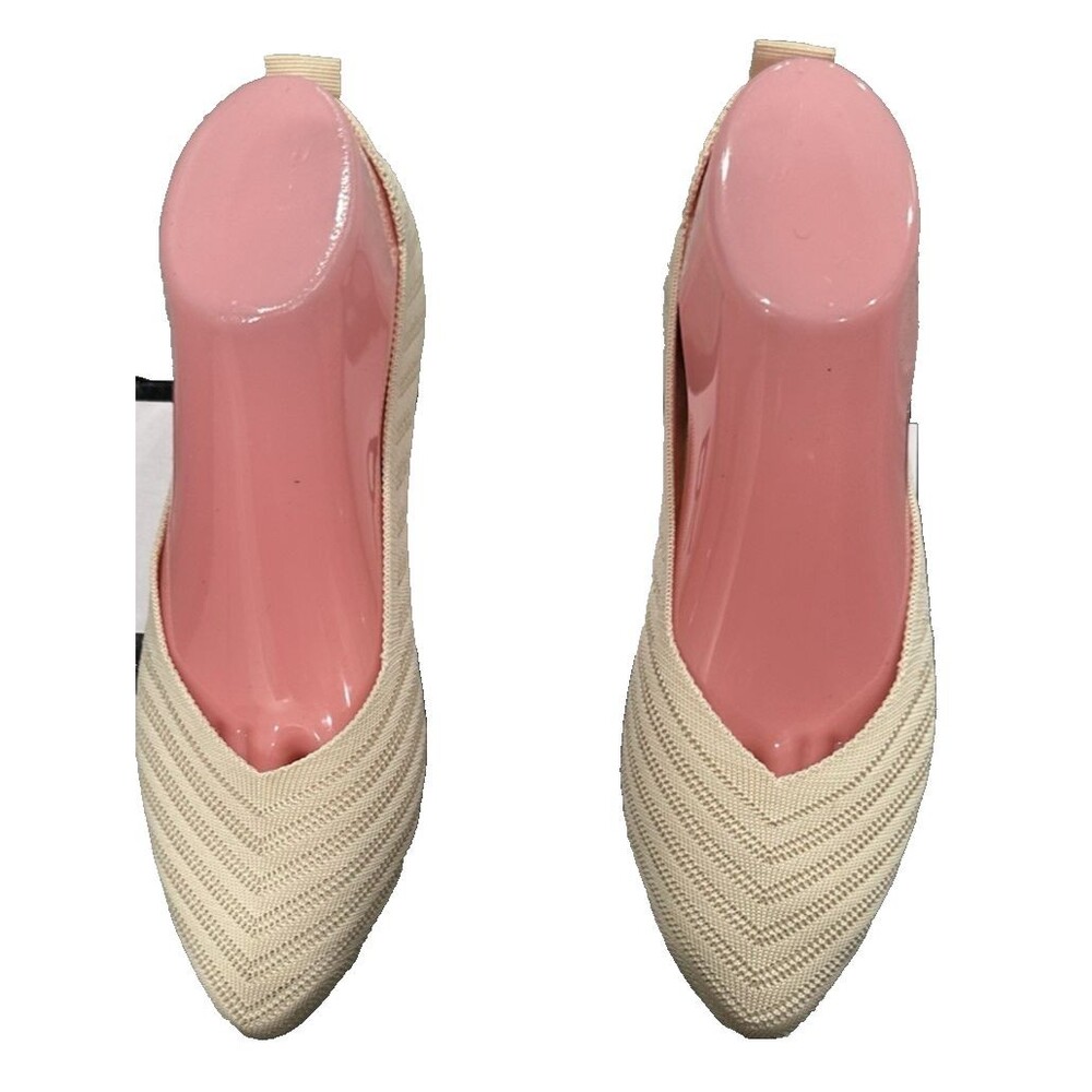 Raffelli Women's Ballet Flats - Lightweight Breathable Textile Shoes Size 40